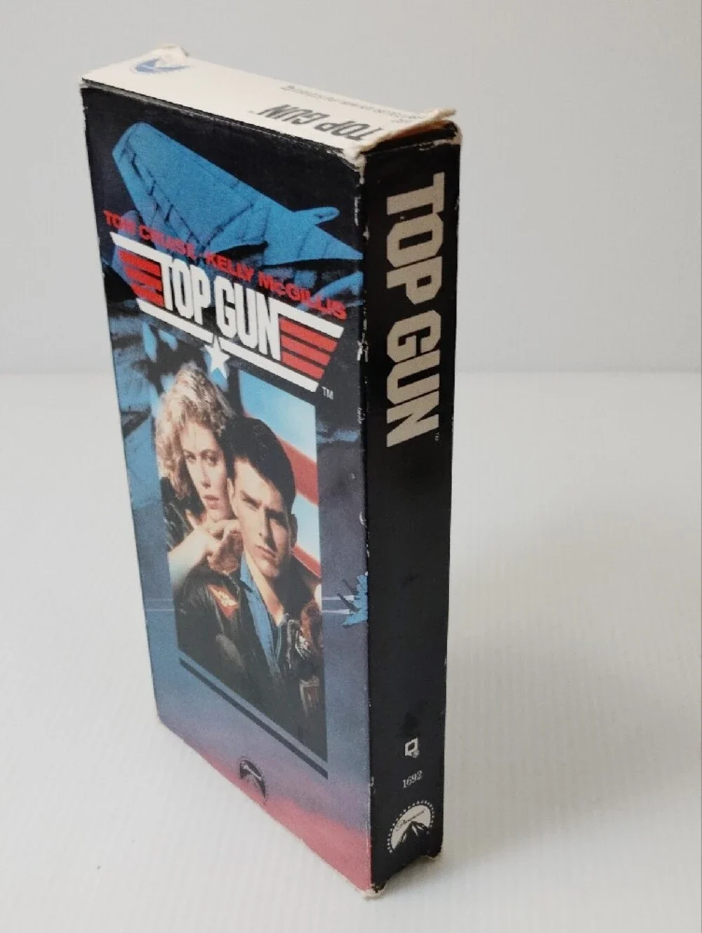 12 For $8 Top Gun Black VHS Tape - Classic Action Movie